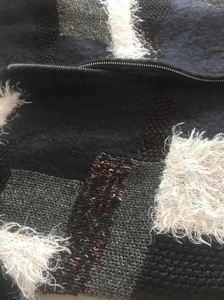 chaqueta punto lana azul marina GANNI