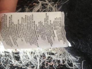 chaqueta punto lana azul marina GANNI