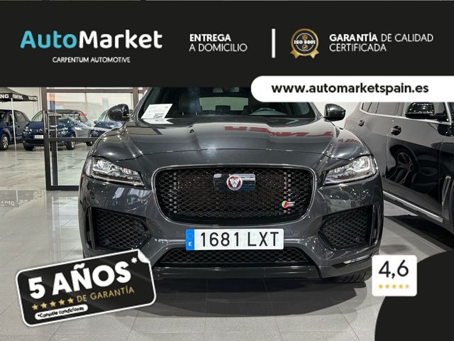 Jaguar F-Pace Jaguar F-Pace 3.0 D S 4WD Aut. 300Hp ... Pano LED-Xenon Navi Sport-Leather Camera KeylessGo Klima PDC 
