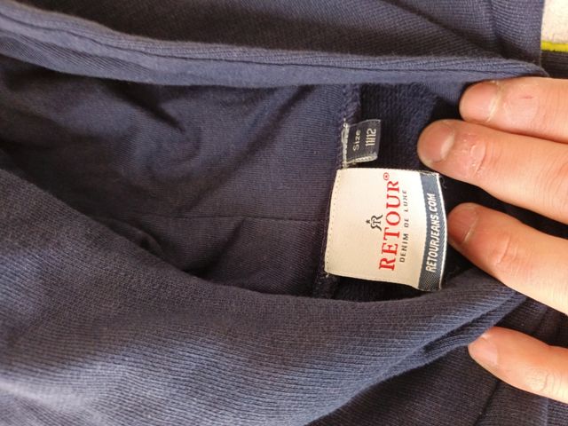 Felpa retour bambino