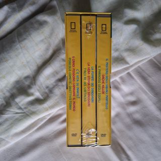 Cofanetto di 9 dvd national geographic