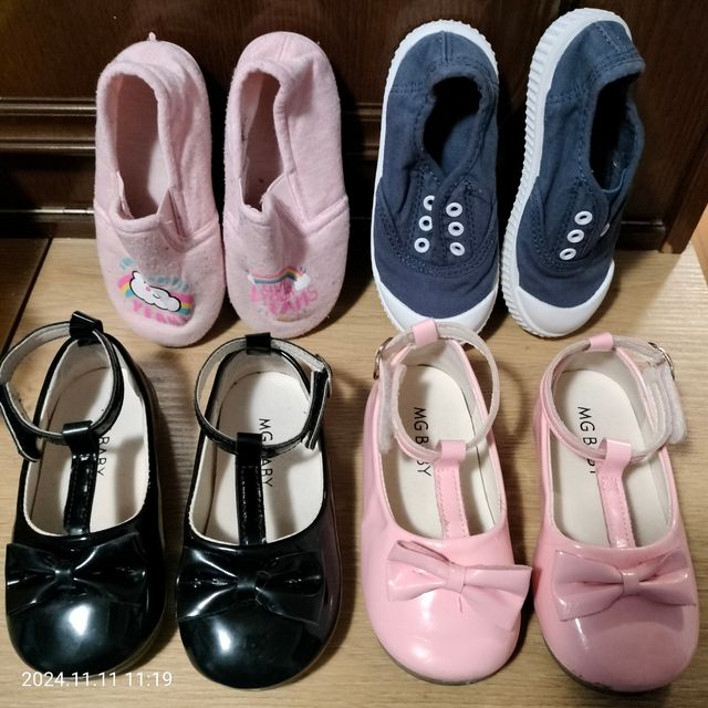 Zapatos niña número 25