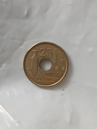 Moneda de 25 pesetas Melilla 📀💰