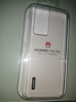 Custodia Huawei P40 Pro, trasparente