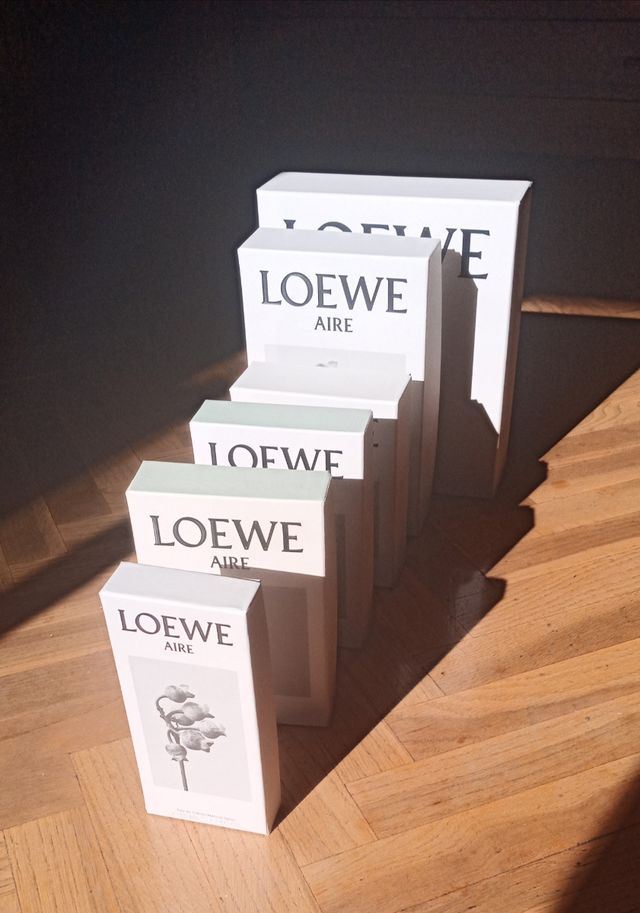 Loewe 9 cajas vacias
