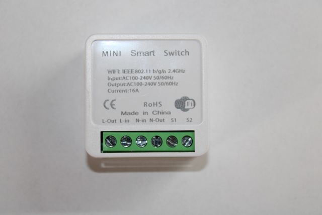 INTERRUTTORE SMART SWITCH MINI WIFI App Smart Life