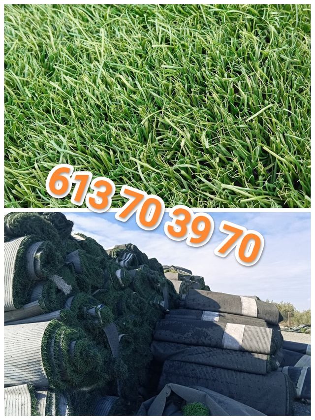 🍀Césped artificial reciclado✅