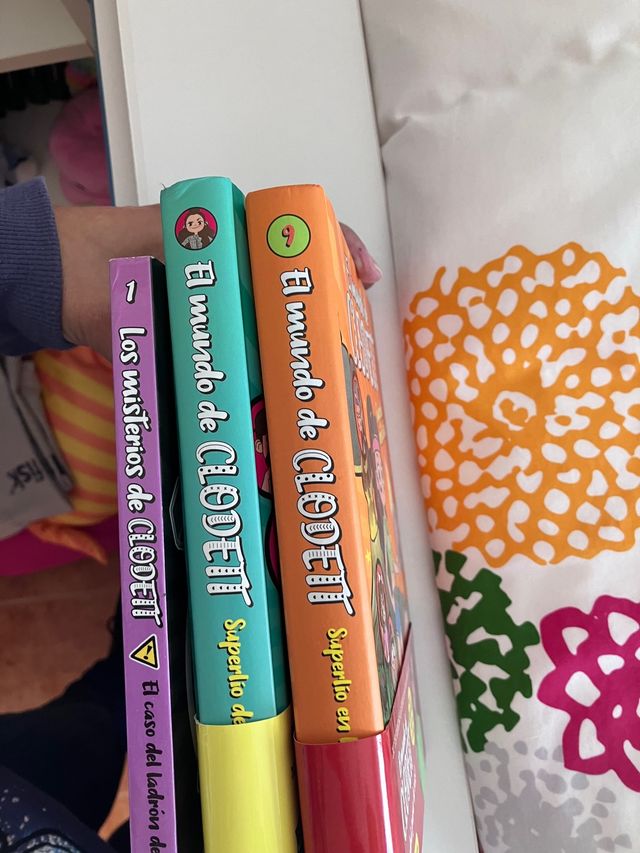 Lote de libros El Mundo de Clodett