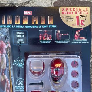 Marvel Ironman prima uscita casco armatura