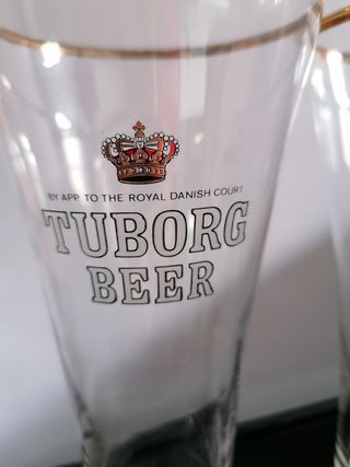 Bicchieri birra Tuborg