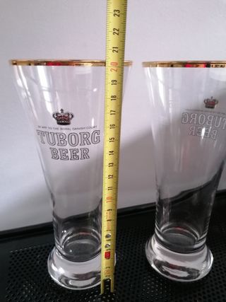Bicchieri birra Tuborg