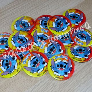 Chapas o imanes de Stitch