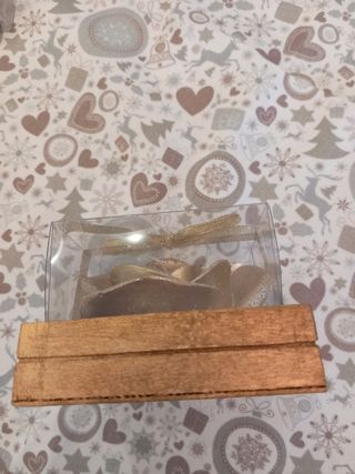 Candela rosa glitter color oro 