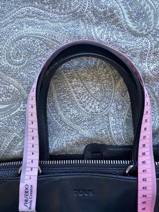 Bolso negro piel Tous