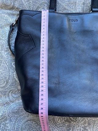 Bolso negro piel Tous