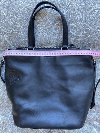 Bolso negro piel Tous