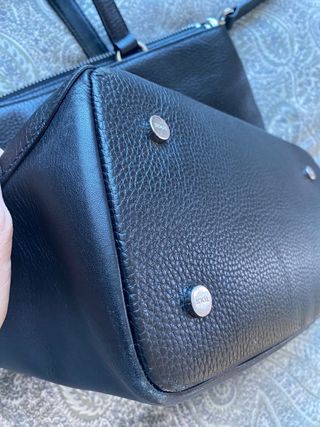 Bolso negro piel Tous