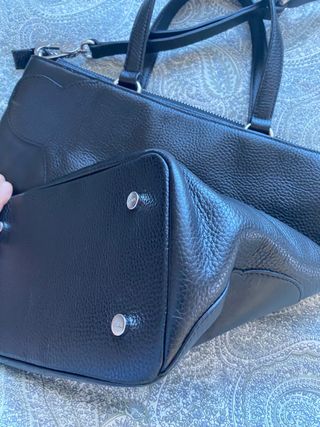 Bolso negro piel Tous