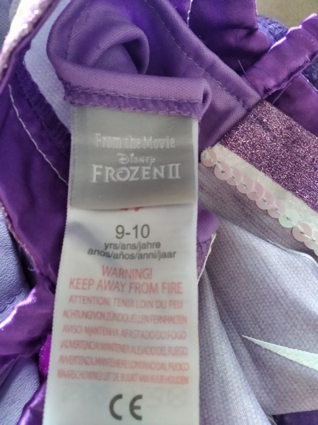 Disfraz Frozen talla 9-10 años 