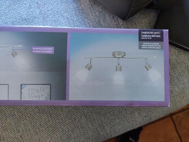 Lampara led de techo