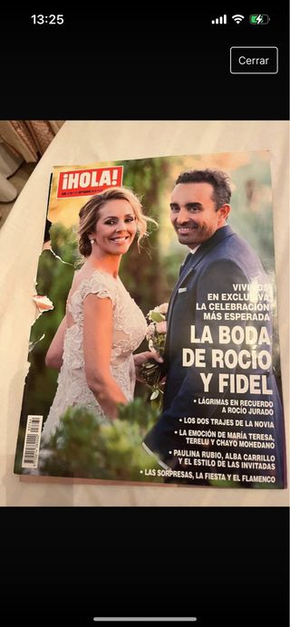 Recortes Boda Rocio carrasco y Fidel Albiac