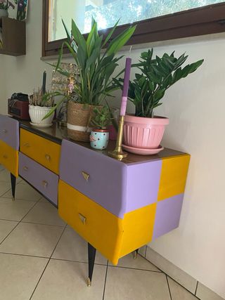 Cassettiera Vintage Ristrutturata