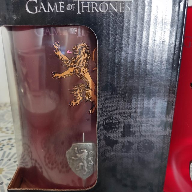 Jarra de Cerveza de Cristal Juego de tronos