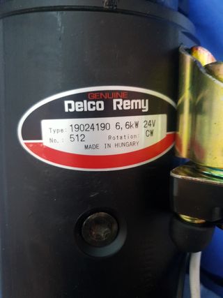 DAF, Mercedes benz motor arranque