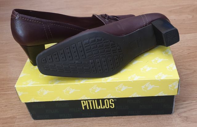 ZAPATOS DE TACON PITILLOS