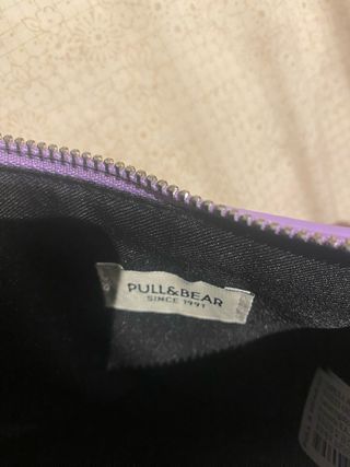 Bolso lila Pull&Bear