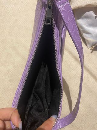Bolso lila Pull&Bear