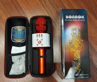 Micrófono karaoke sin cables Bonaok