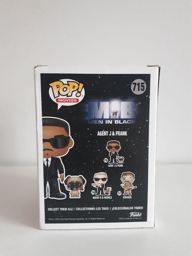 FUNKO POP - AGENTE J & FRANK - MEN IN BLACK