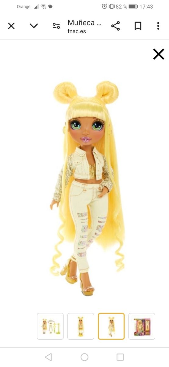 Muñeca Rainbow Sunny Madison