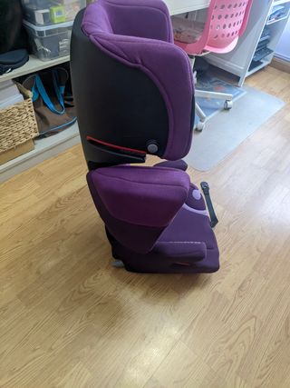 silla seguridad infantil para coche con  ISOFIX