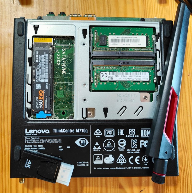 Lenovo ThinkCentre M710q afbeelding 2