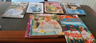 15 RIVISTE MAGLIA/UNCINETTO VINTAGE