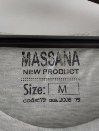 Camiseta tirantes Massana M