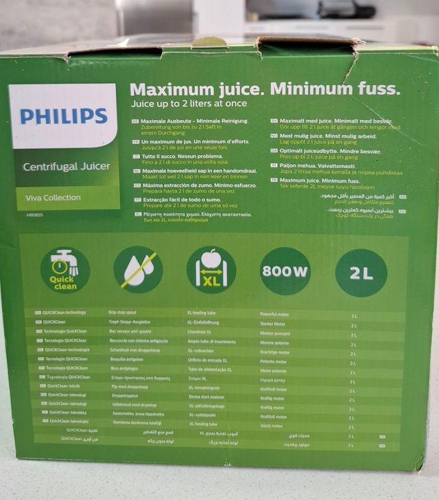 Centrifuga Philips 800 w