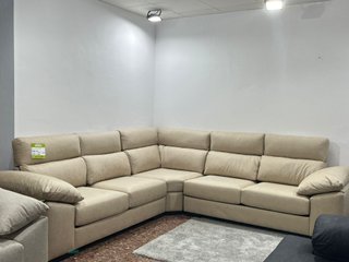 Sofá rinconera beige nuevo OFERTA!