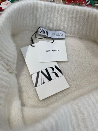 Falda punto con Alpaca Talla S  ROPA POR ENVIO 