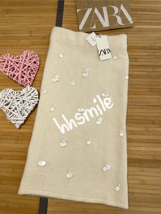 Falda punto con Alpaca Talla S ROPA POR ENVIO