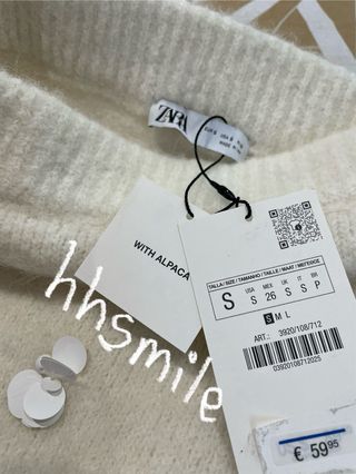 Falda punto con Alpaca Talla S ROPA POR ENVIO