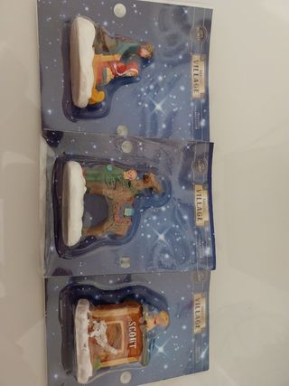 Pupazzi natale villaggio