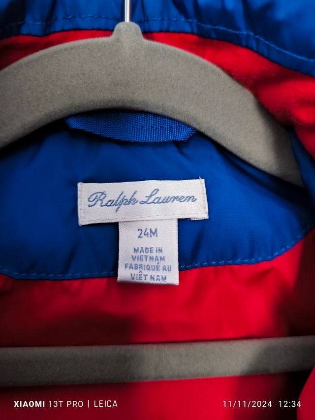 Chaqueta fina d vestir Ralph Lauren niño