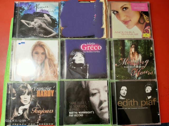 8 cd de cantautoras - grandes artistas