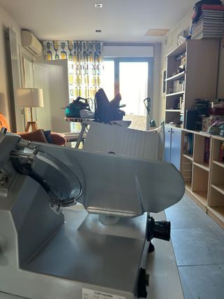 Cortadora de fiambre industrial