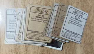 ANTIGUOS CROMOS FANS