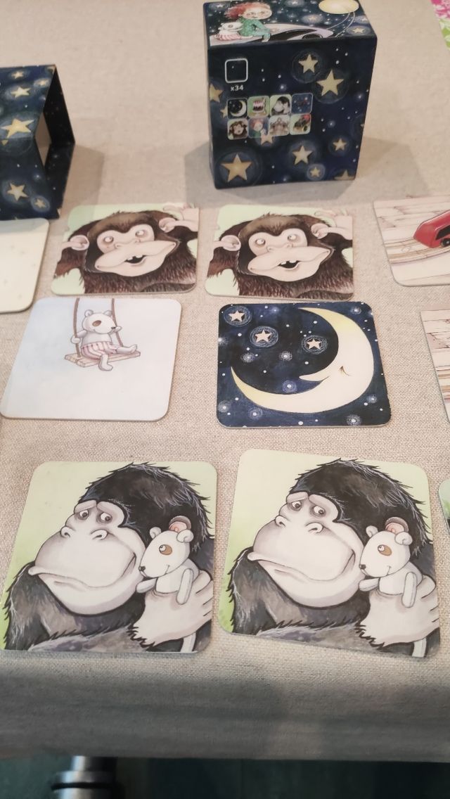 Juego de buscar parejas.Niños 0-3 años