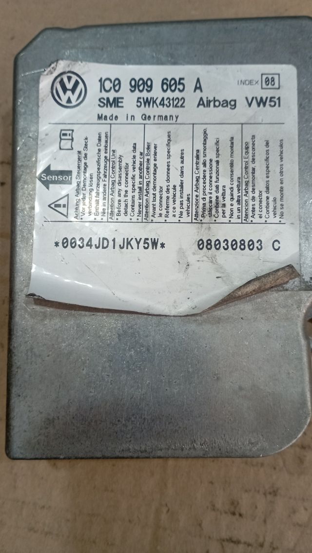 Centralita airbag Seat leon 1